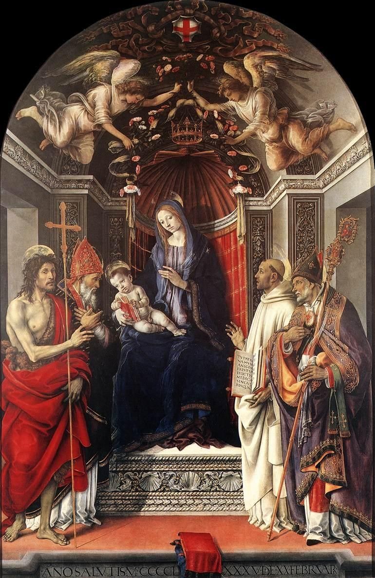 Filippino Lippi Signoria Altarpiece